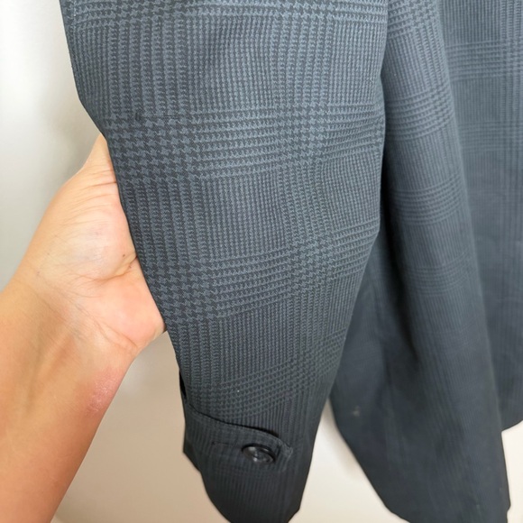 Larini Vintage Coat Men’s Size 44 Long Cravenette Zip-Out Liner Italy 90s - Picture 7 of 15